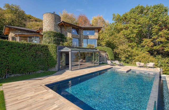 Dream villa with pool and spa & stunning lake views above Stresa! - Villa Petra
