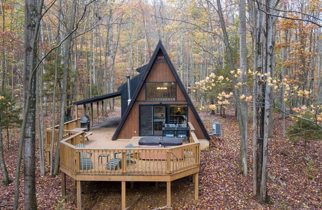 Dreamtime - Modern A-frame Cabin w/Hot tub