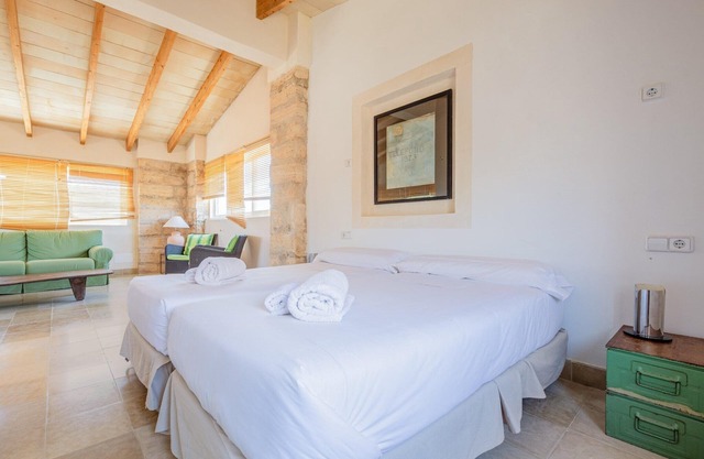 Duplex near Es Trenc Beach with Pool