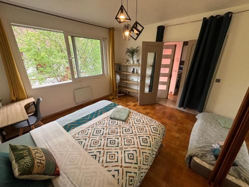 E - LOFT 10 min PARIS PARC EXPOS/2 chambres/6 lits