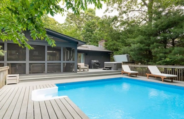 East Hampton Gem with Pool & Hot Tub by Multiple Beaches