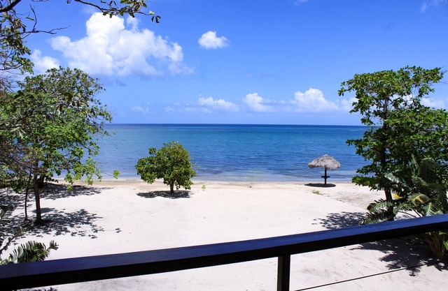 Elegant Custom Beachfront Villa With Floor To Ceiling Glass Walls, 180 Sea-View