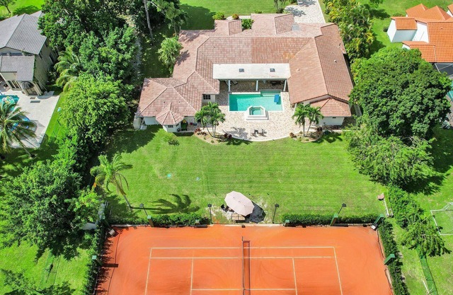 Estate, Clay Tennis Court, Pool, & In-Home Theatre