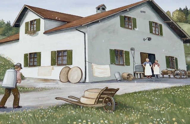 Exceptional holiday in a former cheese dairy in the foothills of the Alps / Allgäu