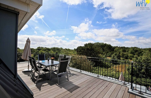 Exclusive North Sea vacation with fantastic roof terrace!