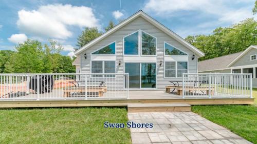 Expansive Lakefront Home with Private Dock