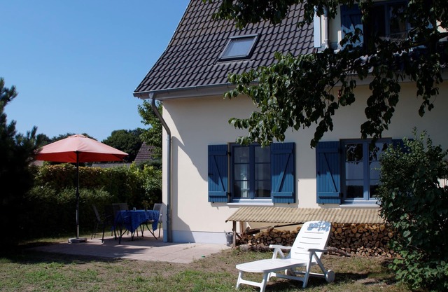 Family-friendly house, lagoon view, beach 450m, free WLAN