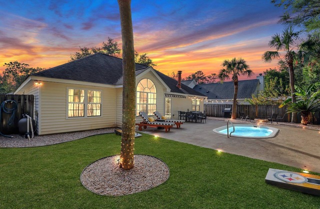Family-Friendly Savannah Home Pool, Fire Pit, Game Room