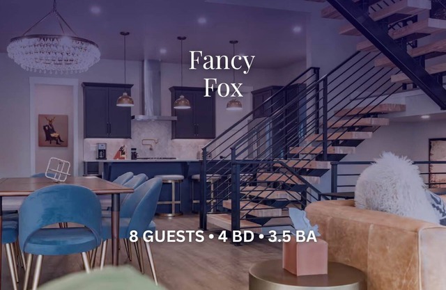 Fancy Fox | Near Resort Mountain View Hot Tub