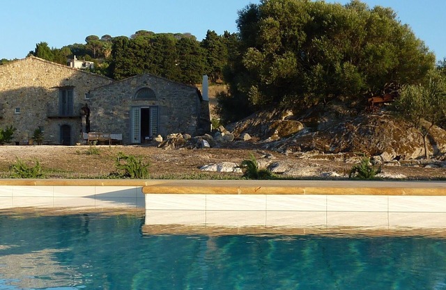 Farmhouse, lovingly restored, surrounded by green countryside of Calatafimi