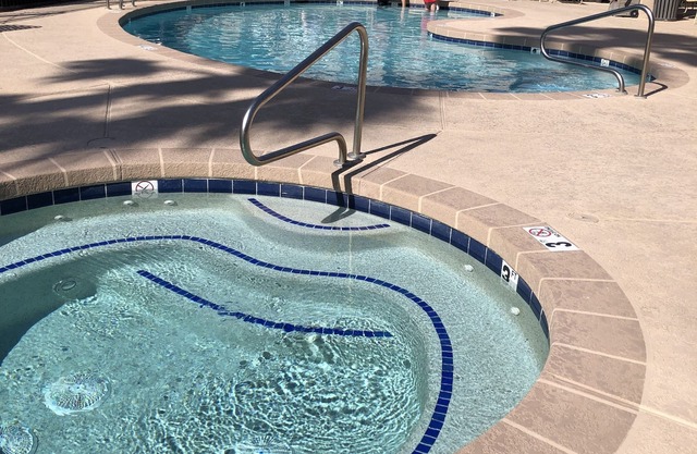 Feb 1-15, 2026 AVAILABLE. MAIN FLOOR 2 BED/2 BATH, PATIO, NEAR POOL/SPA; GOLF