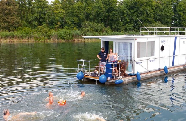 Febomobil 990 - license-free houseboat - KUHNLE-TOURS Priepert
