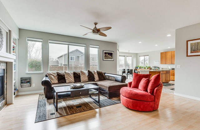 Fenced Yard & Trail Access: Dog-Friendly Erie Home