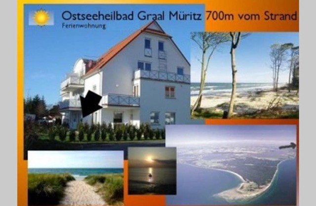 Ferienwohnung 700m vom Strand