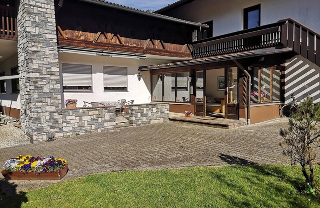 Ferienwohnung Achental,48 qm, für 2 Personen, Balkon, Außenpool