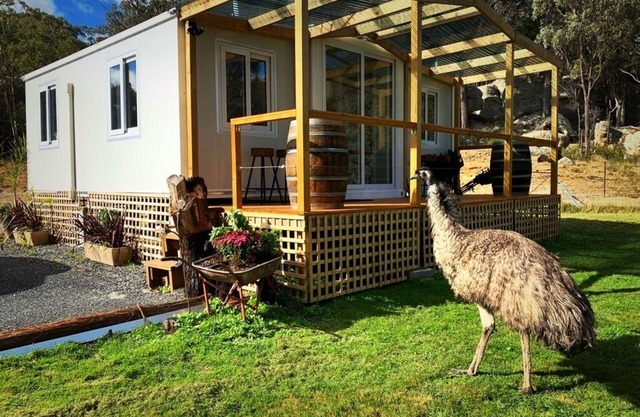 For a unique farm stay In the quaint countryside of Rylstone