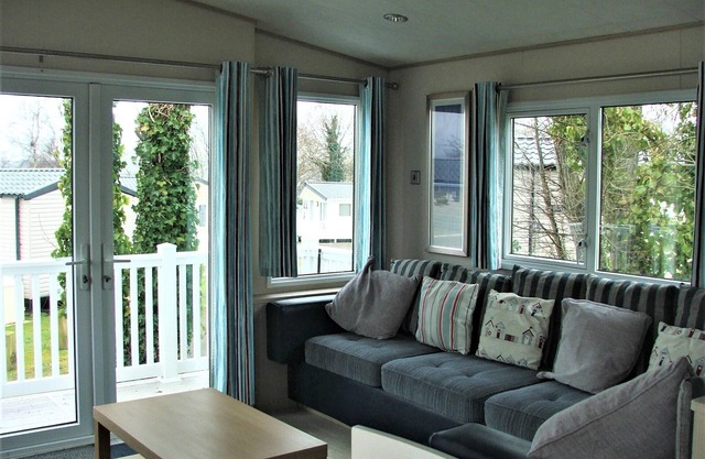 Forget-Me-Not Exquisite Modern Caravan on Rockley Park