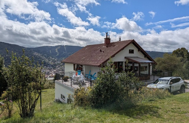 Functional cottage with terrace and view, Gérardmer