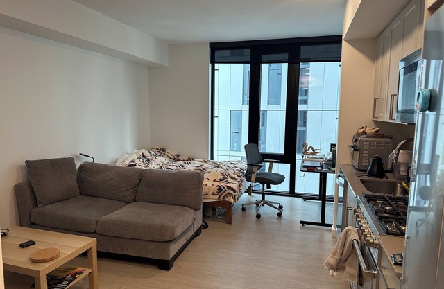 Furnished Studio in First Hill Luxury Apartment with In-unit washer/dryer, A/C