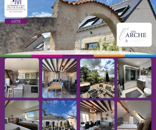 Gîte - 7 Pers avec Jacuzzi - L'Arche