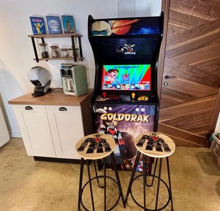 Gîte vintage , sauna infrarouge et borne d arcade à deux pas du touquet