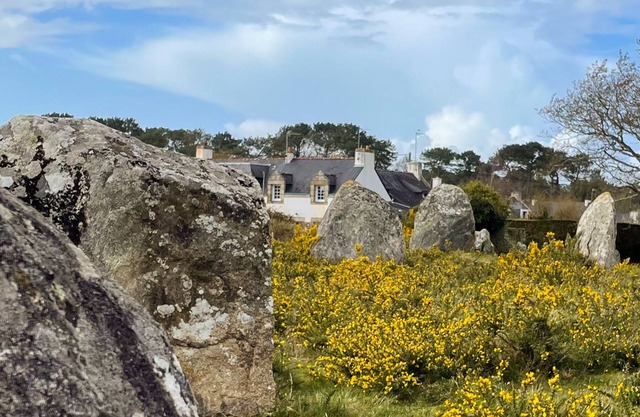 Gîte vue Alignements de Carnac