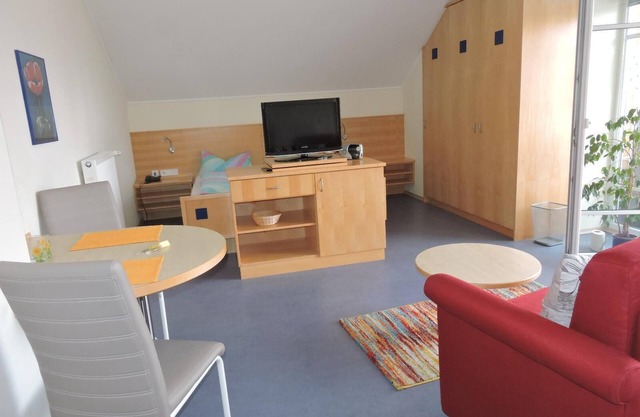 Gemütliches Appartement (17,5qm) für eine Person mit Balkon