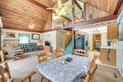 Germfask Home with Fire Pit, Grill and Yard Games!