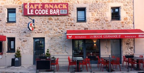 Gite d'étape le code bar