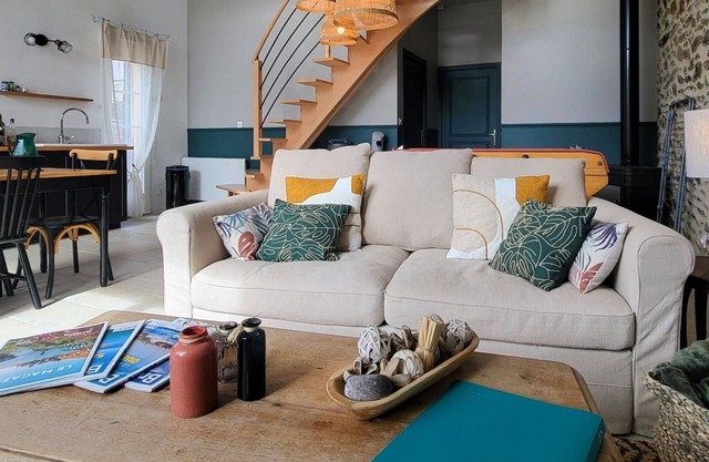 Gîte Nolwenn easy access, pets welcome, 15 min from beaches