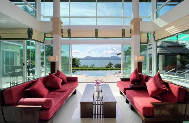 Glasshouse Phuket | 6B villa | Short walk to 2 beaches | Sea view | Accessible