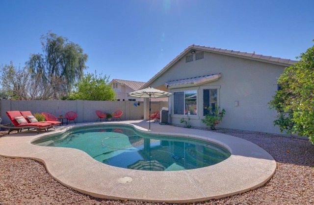 Golf Course View and Pool Serene Glendale Home