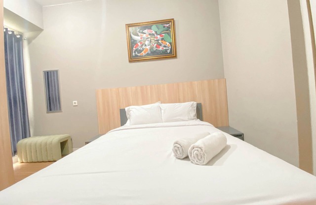 Good And Simple Look 1Br At Amartha View Apartment