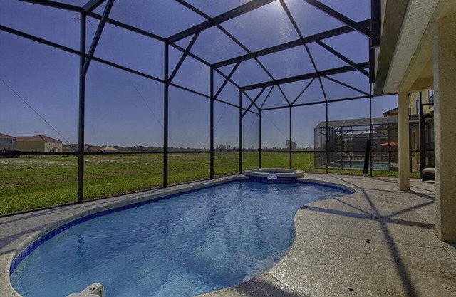 Gorgeous home with pool, game room, hot tub and near golf course!