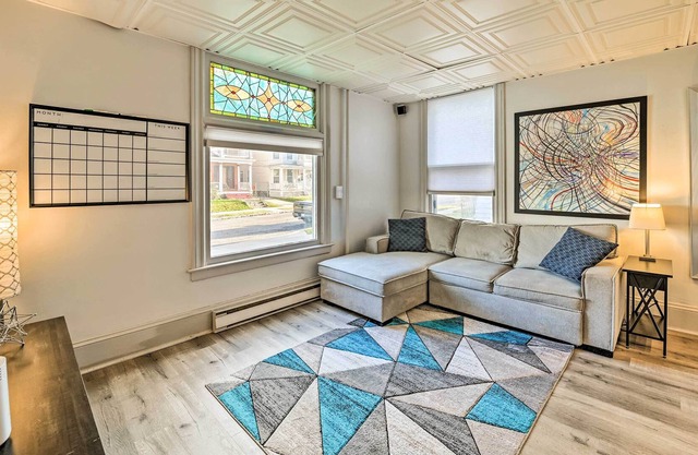 Grand Schenectady Apt w/ Home Theater System!