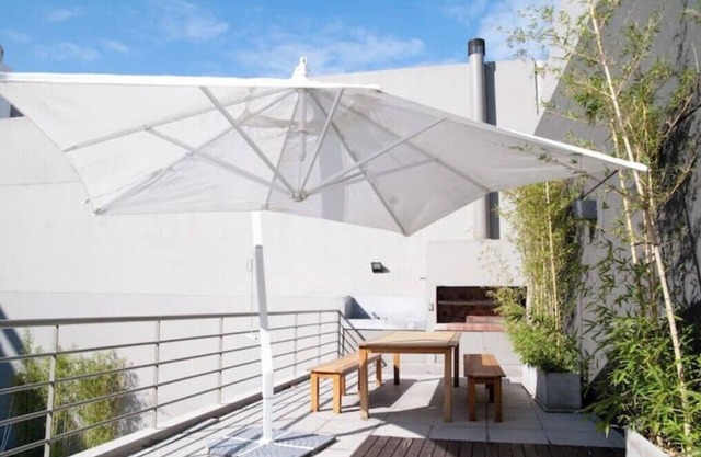 Great apart with private terrace & chill out area.