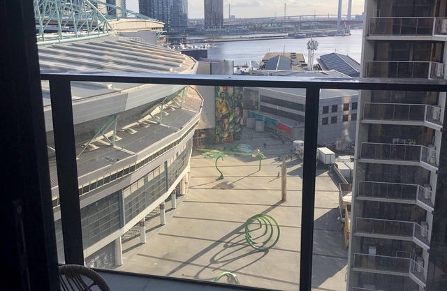 Harbour views at Docklands, Melbourne. Next to Marvel stadium