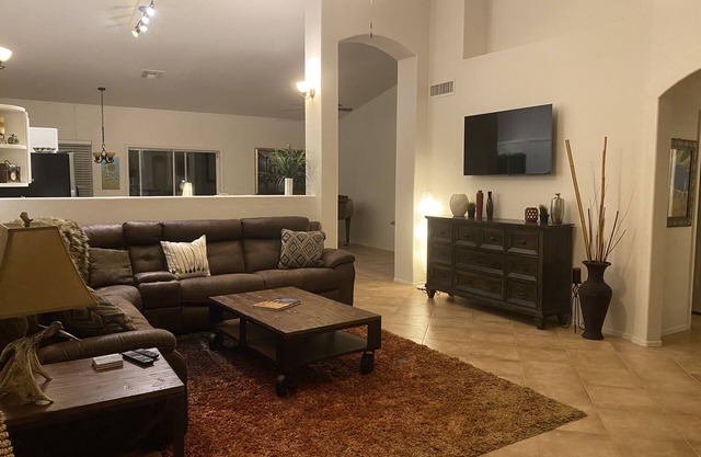 Heated Pool! Pet Friendly and no pet fee! Electric vehicle charger in garage.