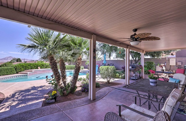 Henderson Home w/Pool + Mountain, Strip Views!