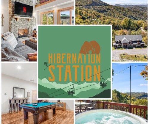 Hibernation Station - MTN Views near Asheville!