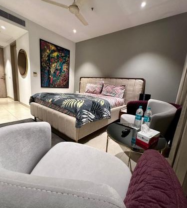 High Rise Brand New Turkish Studio with Patio - 10th Floor