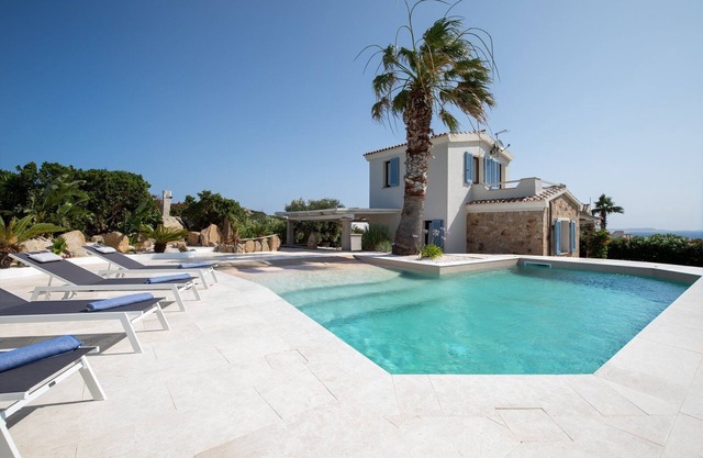 Hilltop Sardinian Elegance | Villa Sassari | Panoramic Sea Views | Santa Teresa.