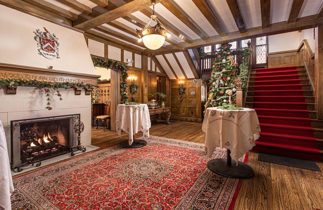 historic mansion with romantic flare