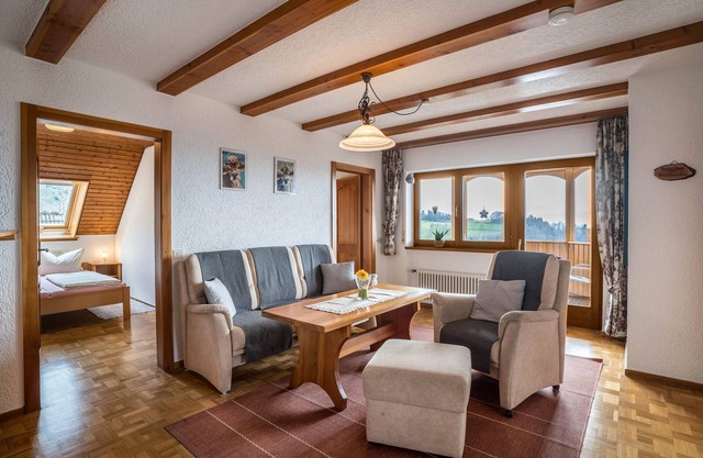 Holiday Apartment "Adlerhorst" with Shared Terrace, Balcony & Wi-Fi