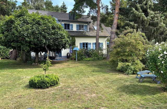 Holiday House 'Seeadler' by Oderhaff near Ostsea in the fishing village Kamminke