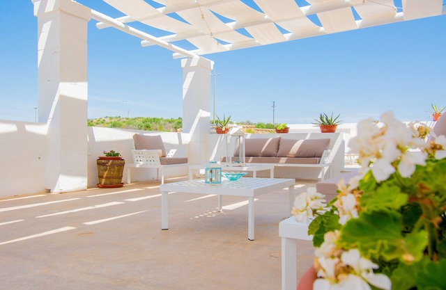 Holiday Home "Masseria La Scalella - Fortificato" with Sea View, Terrace & Wi-Fi