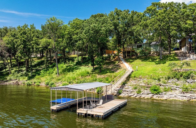 Honey Creek Lakefront Property w/Private Dock & Boat Ramp - Close to Downtown