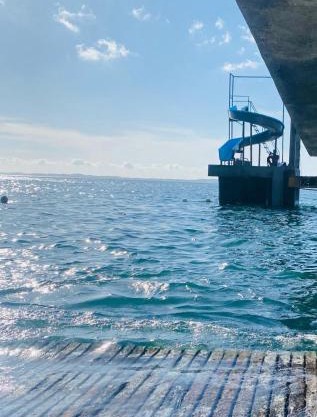 Hotel sol vitória Marina vista corredor da Vitória