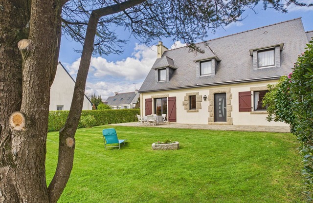 House for 6 with garden, center de Fouesnant