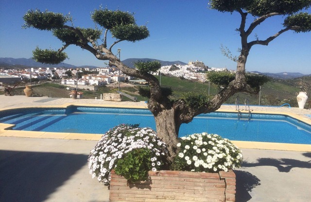 House overlooking olvera and pool